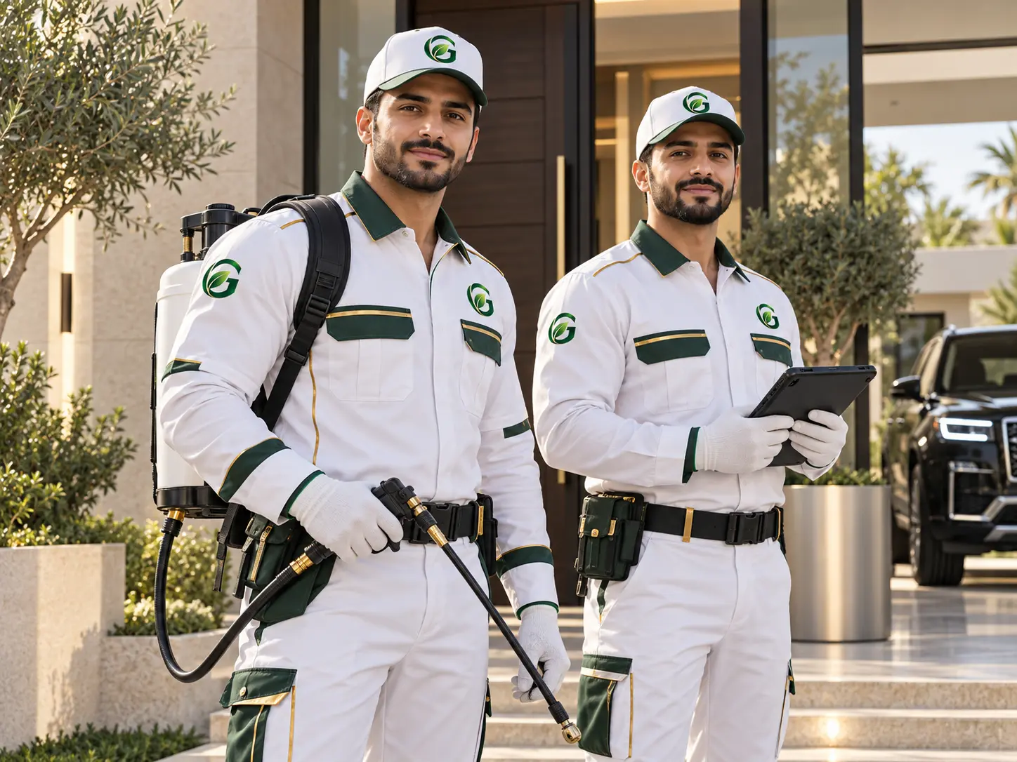 فريق الشركة الألمانية لمكافحة الحشرات